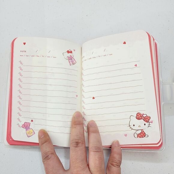 Brand New Sanrio Hello Kitty Pocket Diary Notebook - Picture 5 of 10